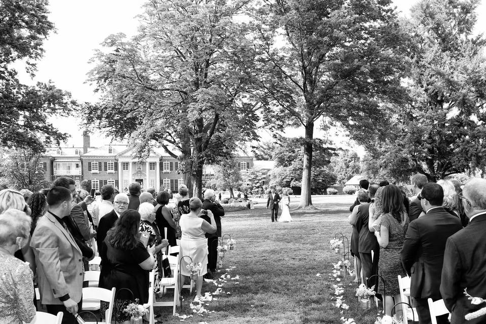 Outdoor ceremony