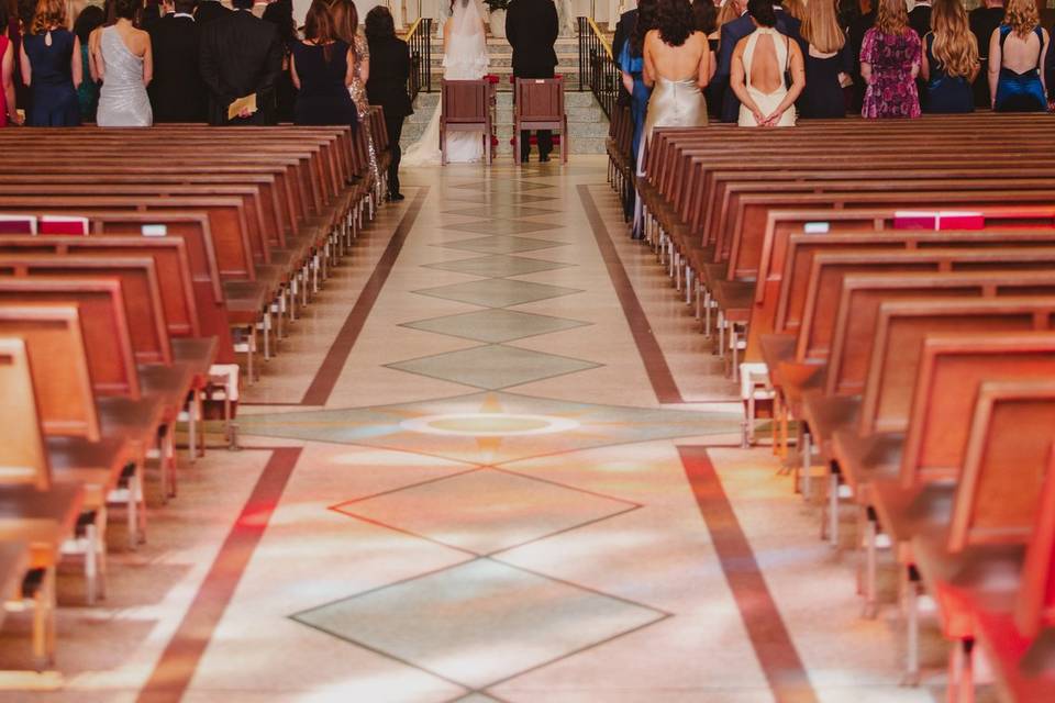 Grand Catholic wedding