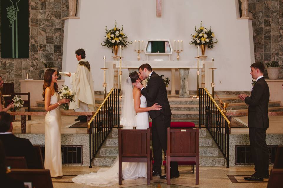 The first kiss