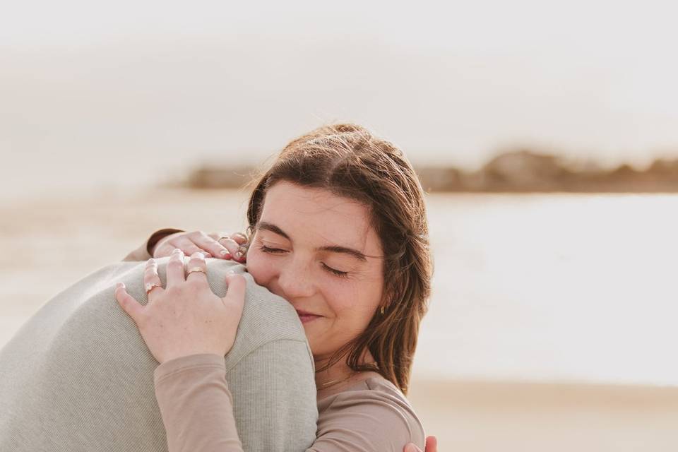 She said yes!