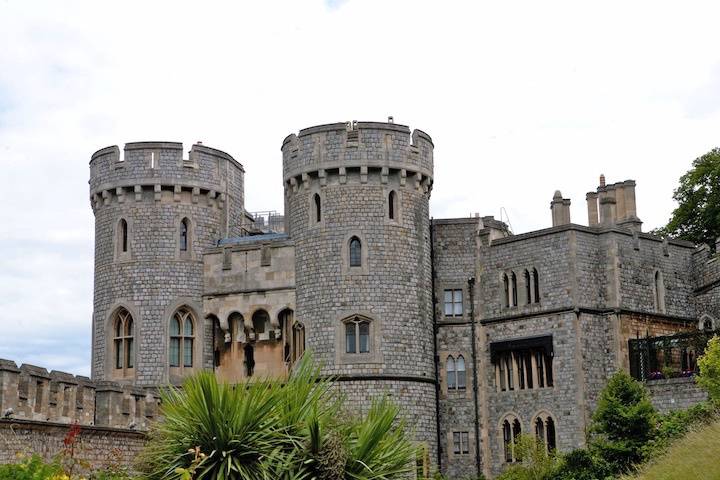 A castle and with view