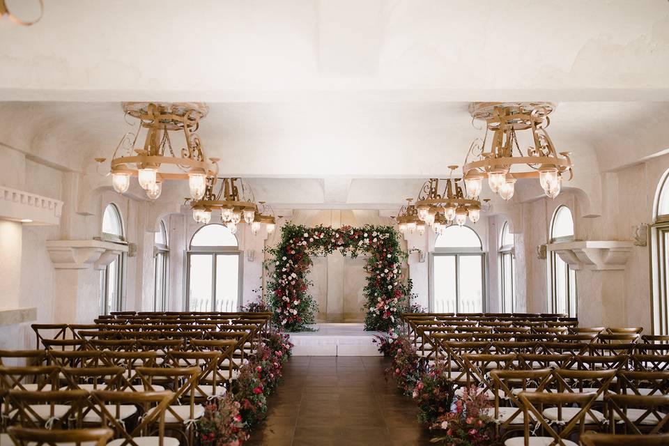 Chapel Ceremony Setup