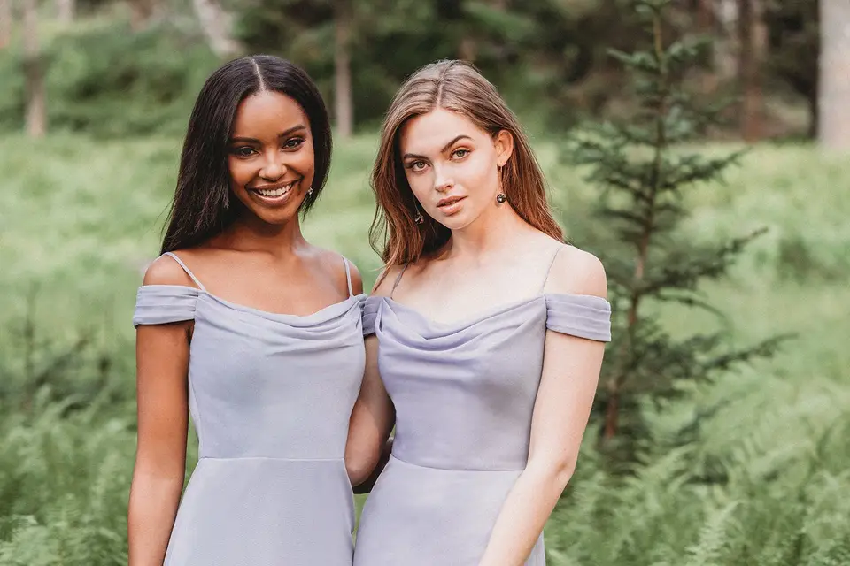 party dress express bridesmaid dresses Mismatched Sequin A-Line Bridesmaid Dress, Sparkle Backless Cheap Long –  Dairy Bridal main image 0