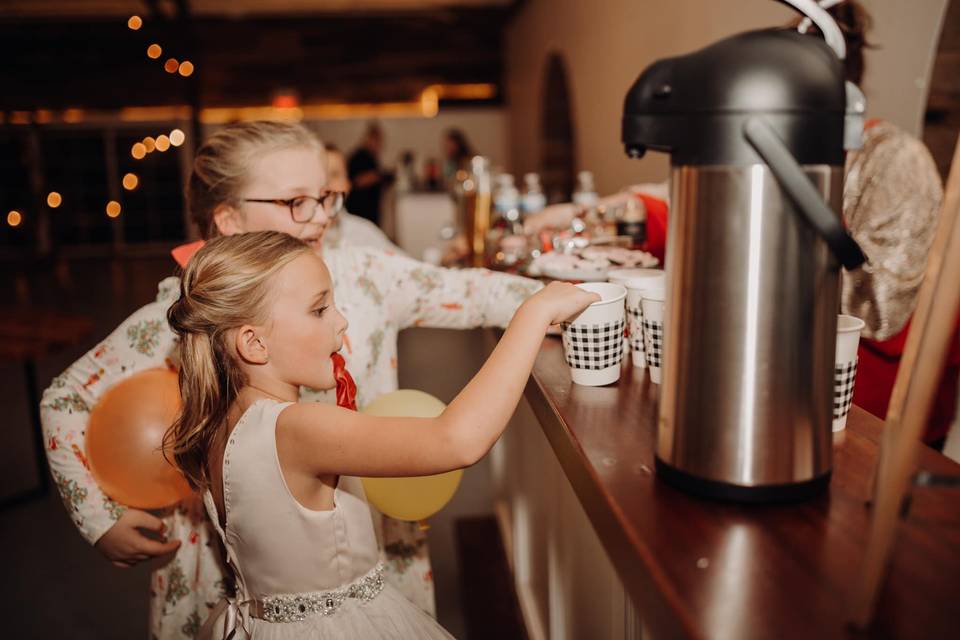 Hot cocoa bar