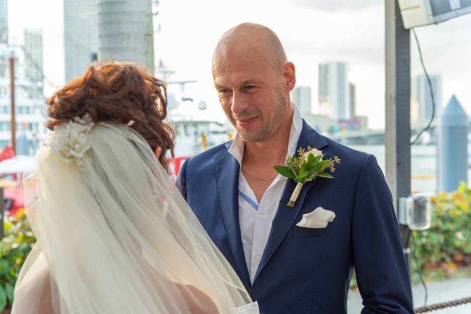 Intimate ceremony