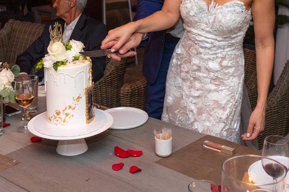 Cutting of the cake