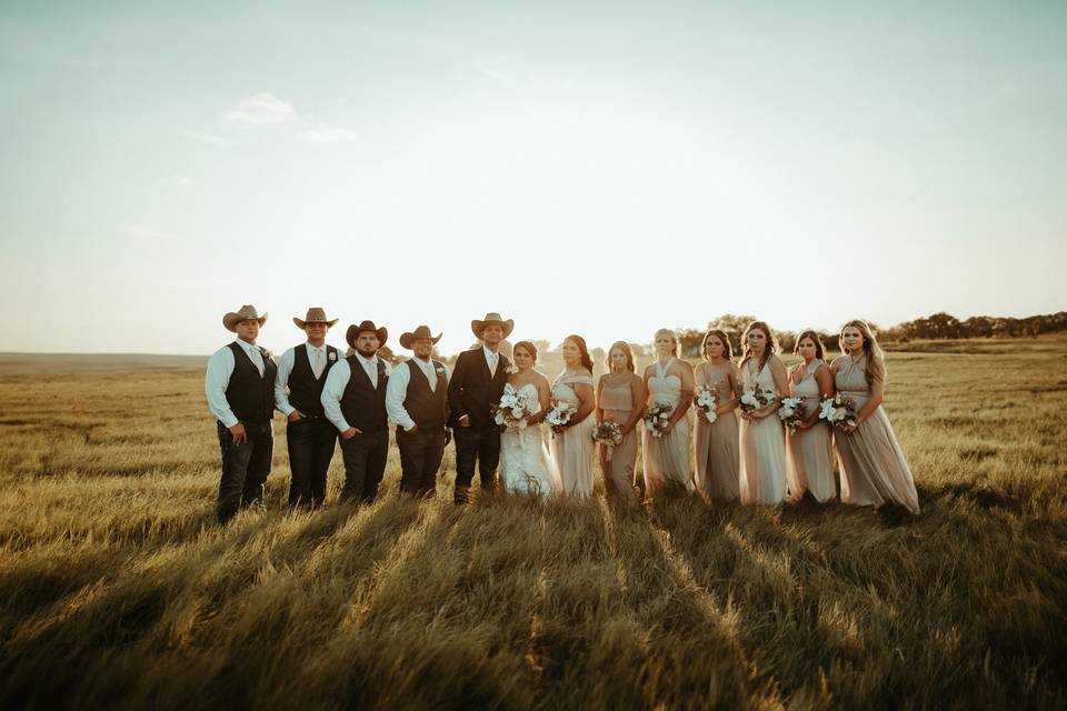 Traditional TX wedding!