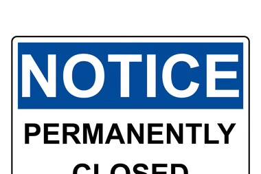 Business closed