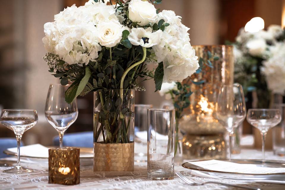 Wedding tablescape