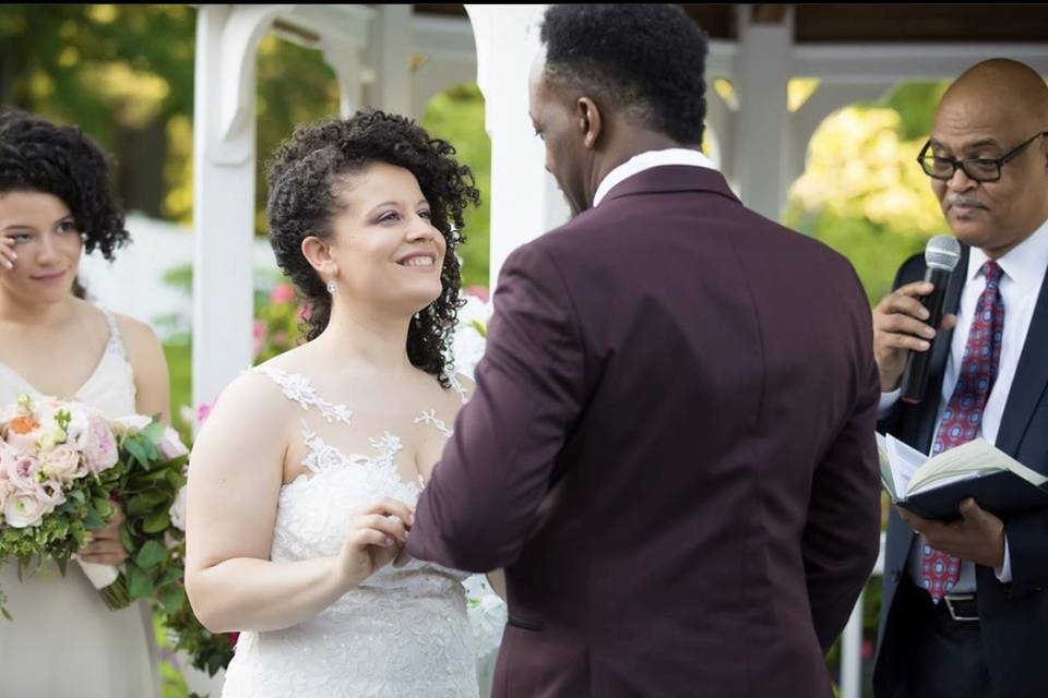 Bride makeup