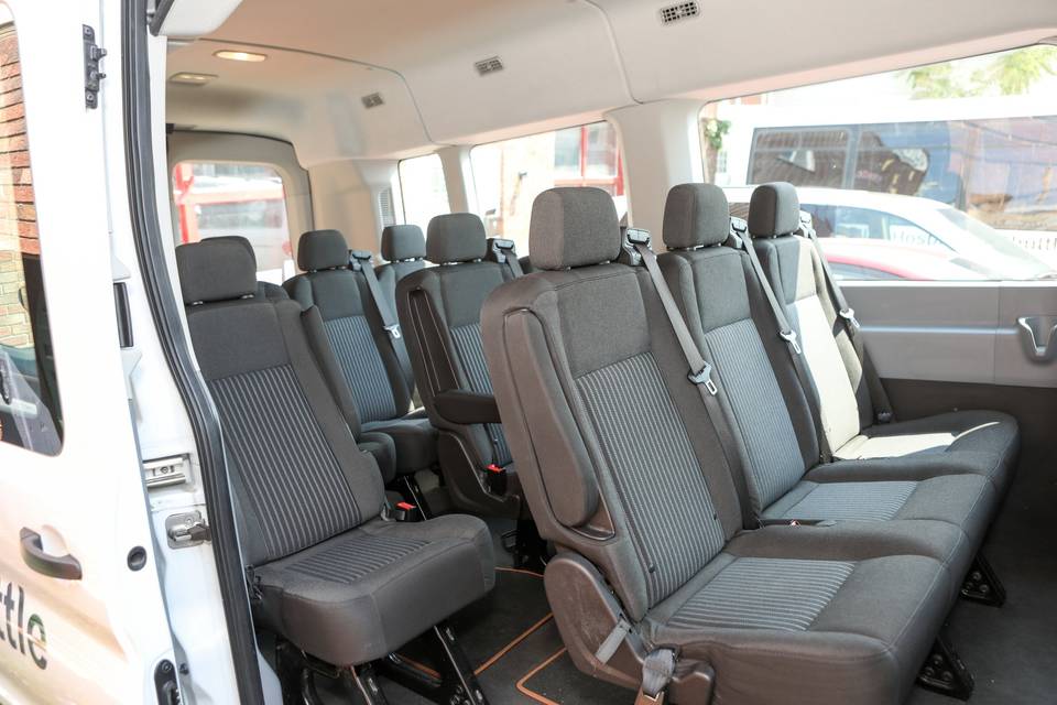 Transit Van interior