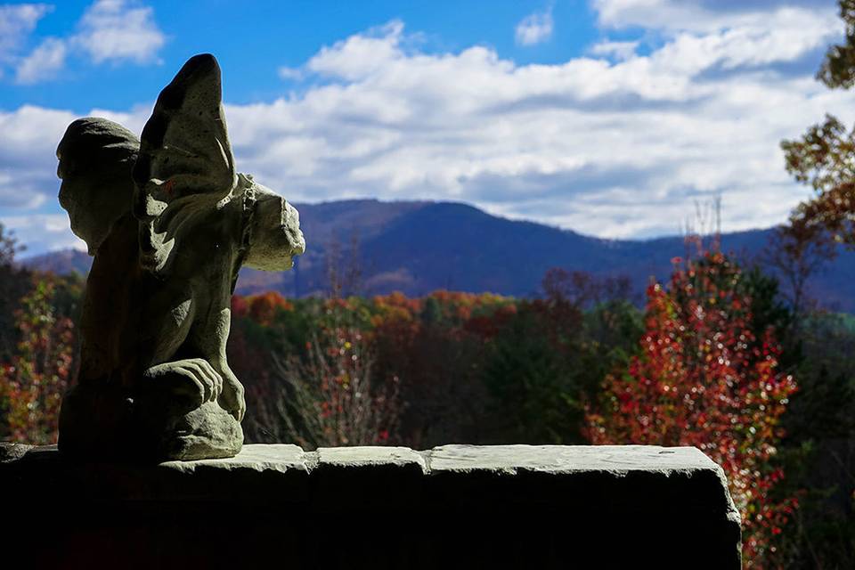 Blue ridge mountain views