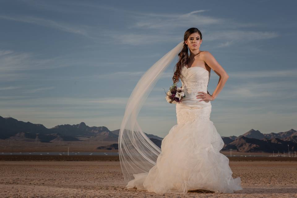 The bride shoot