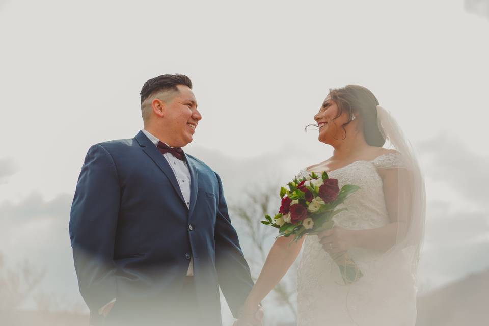 Wedding session and clouds 2