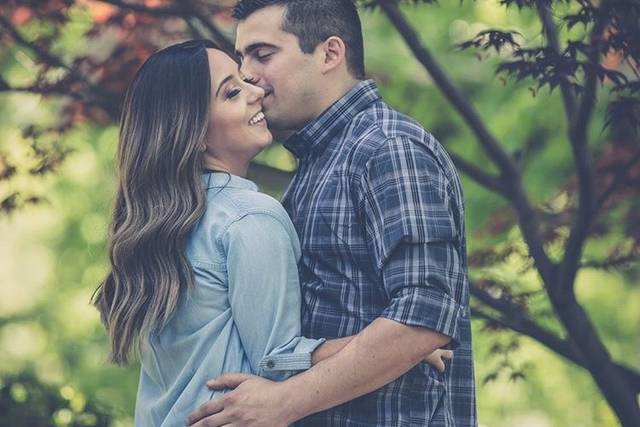 Engagement Hair & Makeup