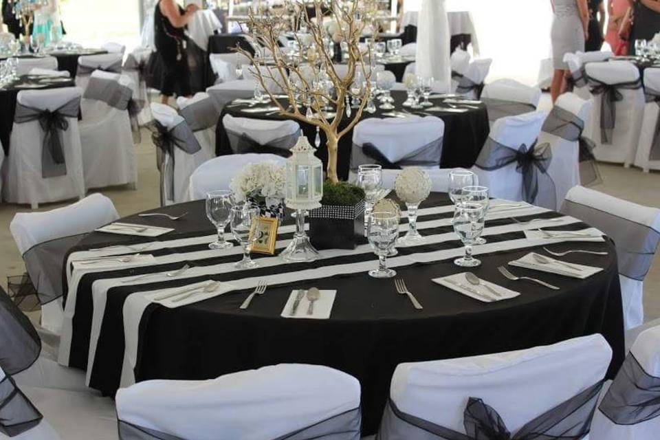 Table Placement - Banquet Tent