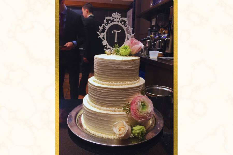 Three Tier Wedding Cake