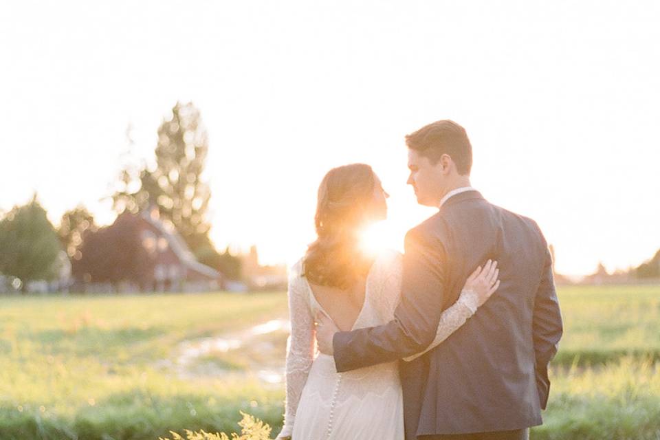 Sunset couple