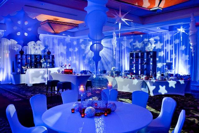 Reception uplighting