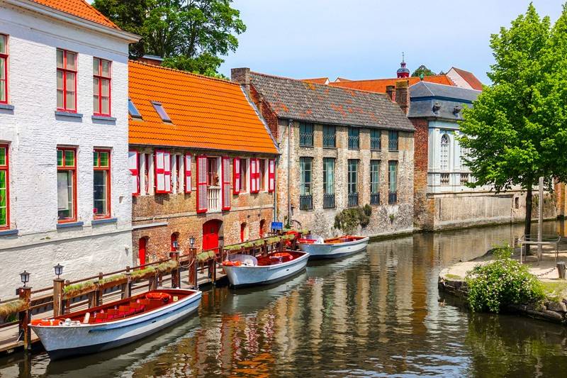 Charming town in Belgium