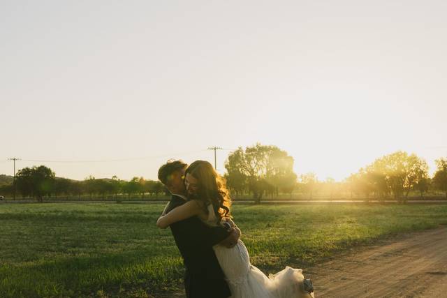 Sunset in the Field!