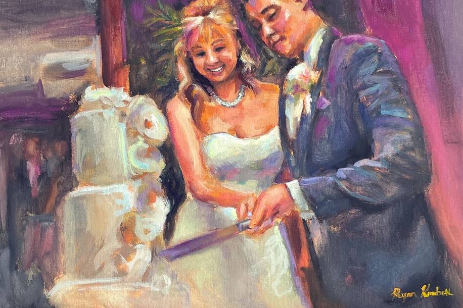 Wedding painting