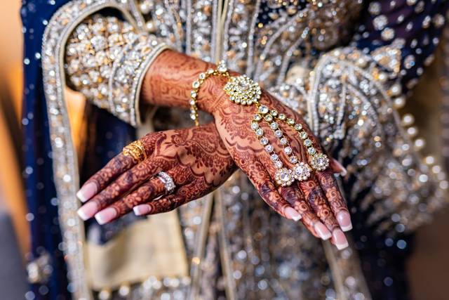 Henna handprints