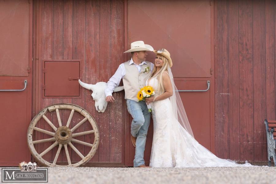 Country, rustic wedding