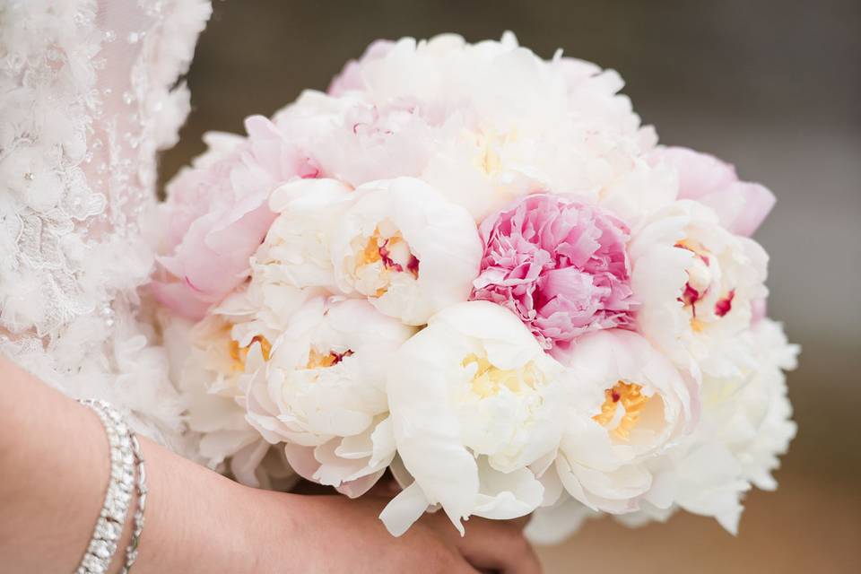 Peony bouquet