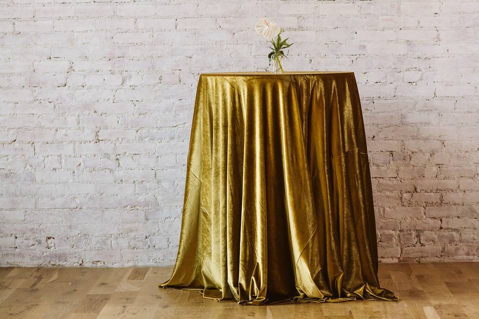 Mustard Velvet Linen