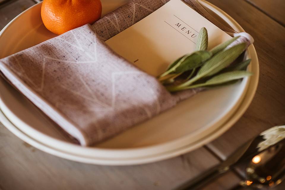 Speckled Taupe Napkins