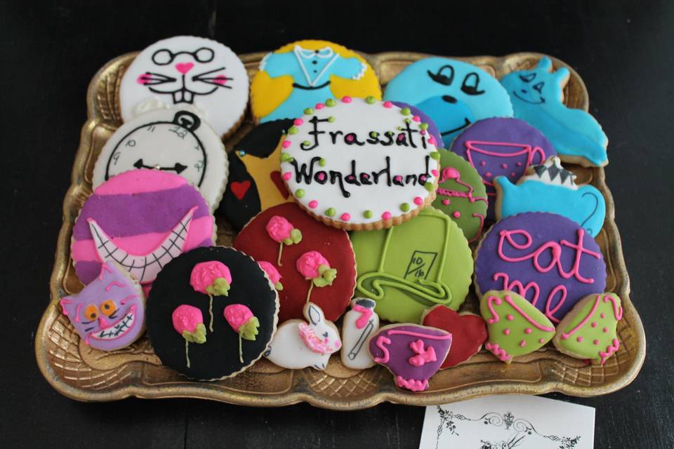 Alice in Wonderland Cookie Set