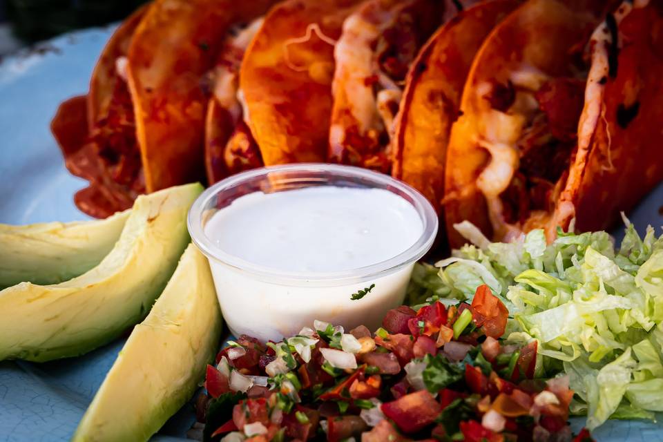 Chicken tacos