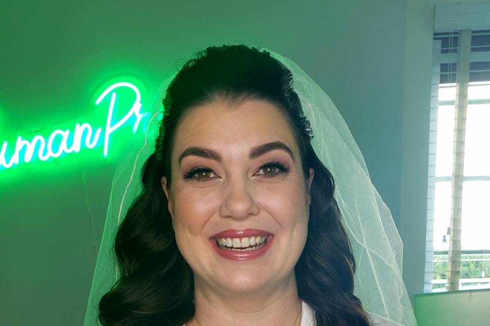 All smiles here