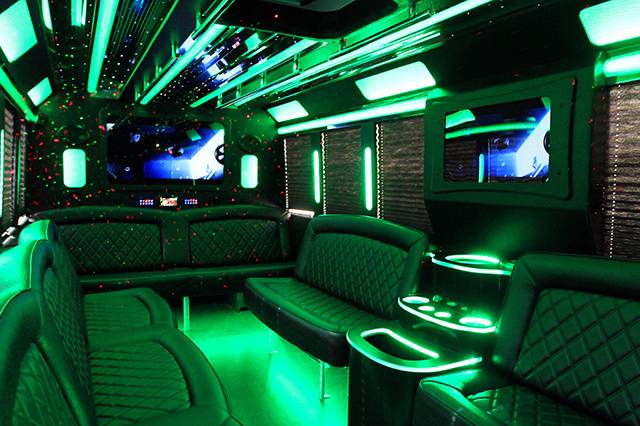 Interior party bus