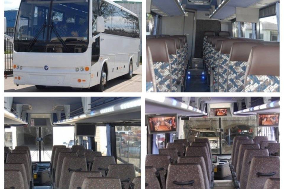 34 passenger mini coach