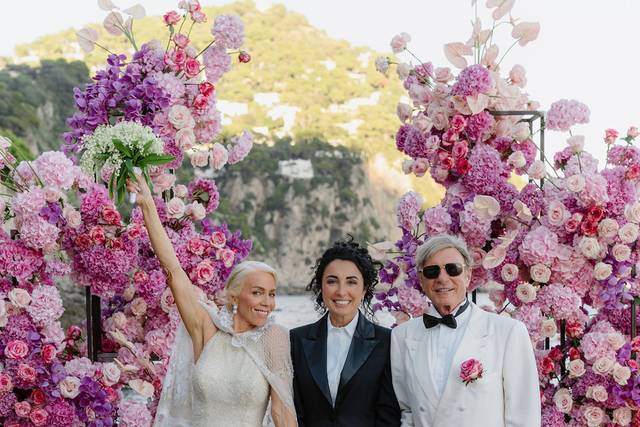 With Peter & Christine