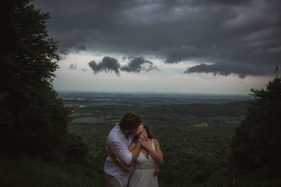 Mountain engagement session