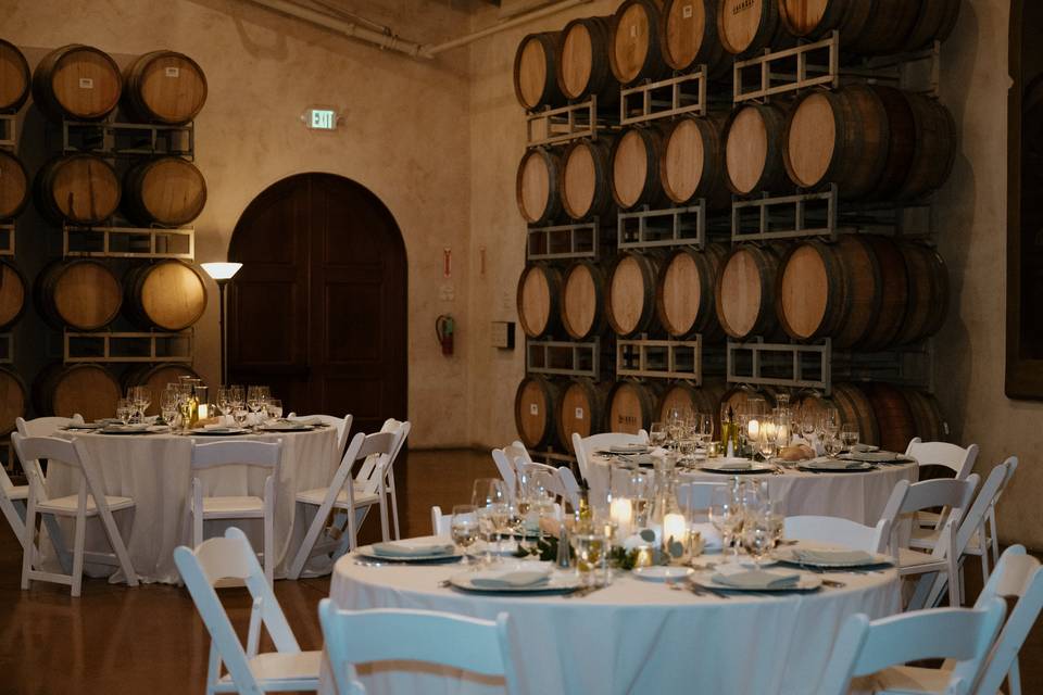 Winery wedding