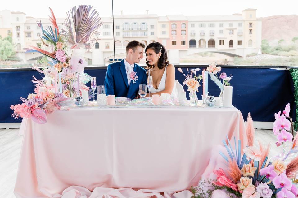 Lake Las Vegas Wedding Day