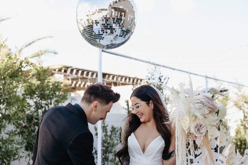 Hailee & Tyler on the dance floor