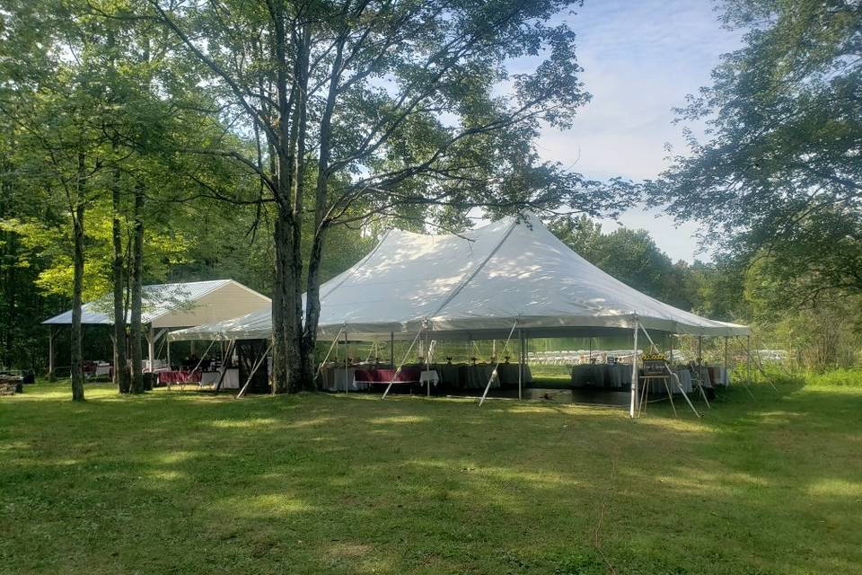 Tent at Pond