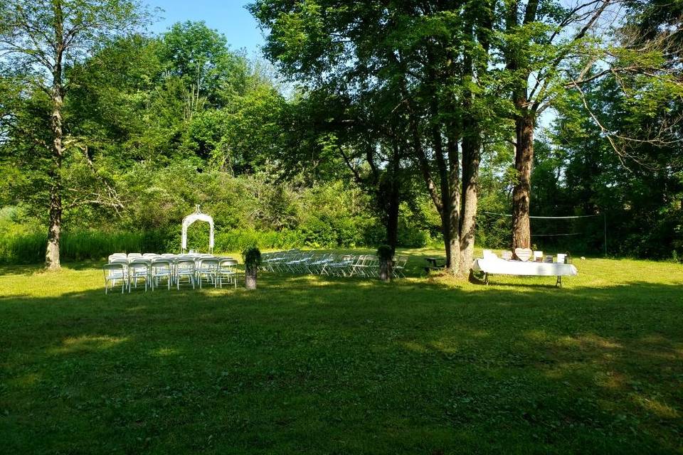 Pond ceremony idea