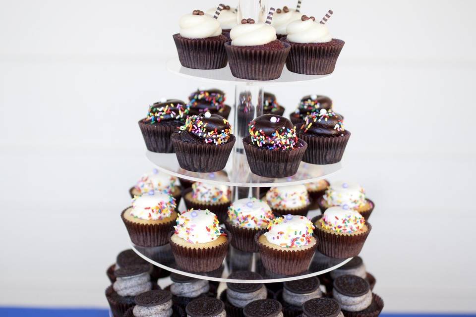 Cupcake tower