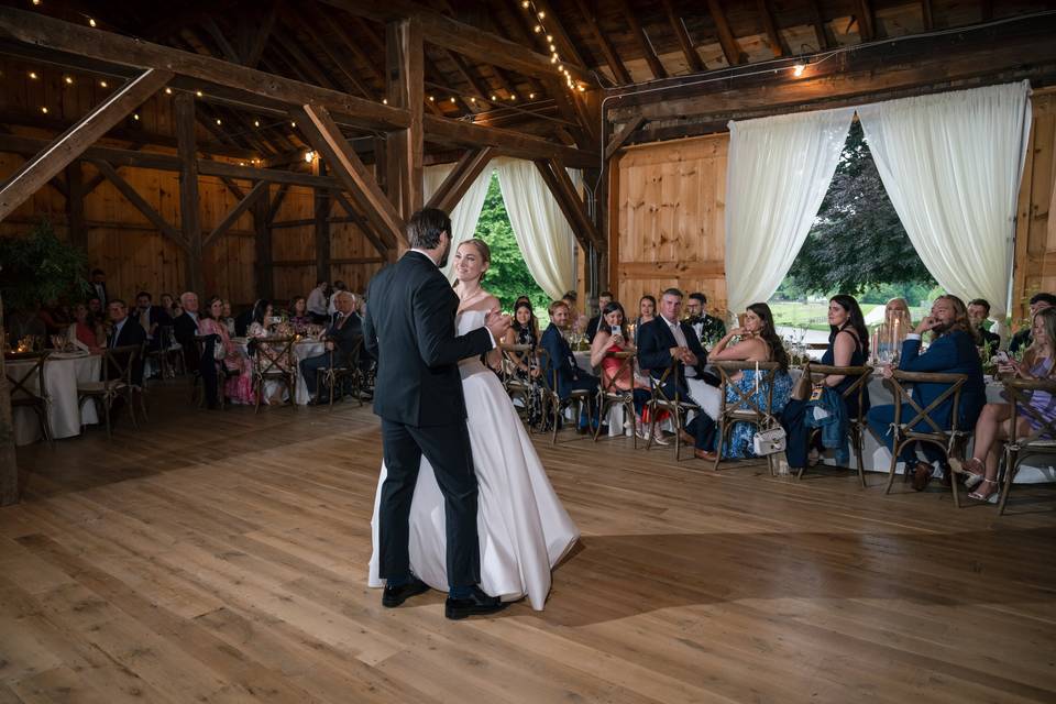 Reception in Barn