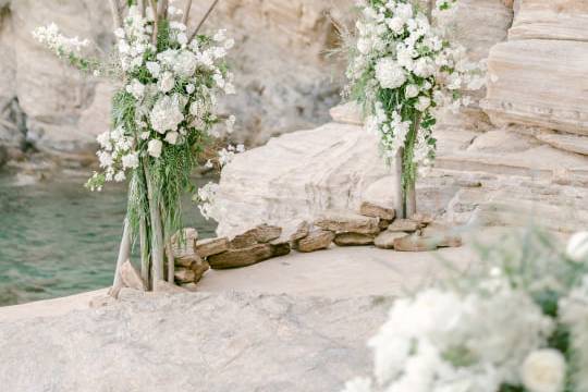 Ceremony on the rocks