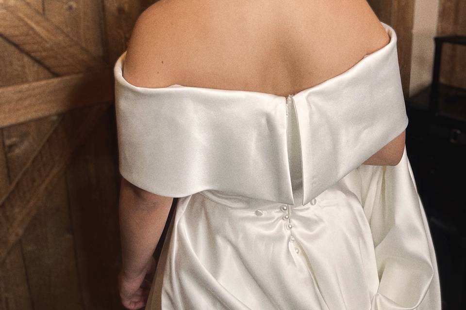 Bridal updo