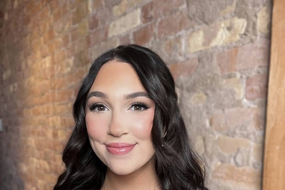 Bridesmaid makeup