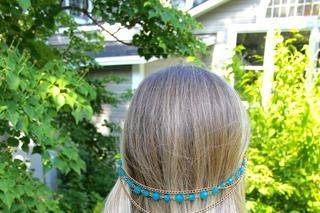 Romantic and cause-worthy, these headchains are a perfect accent for wedding day. For each headband sold, one is donated to a child with cancer.