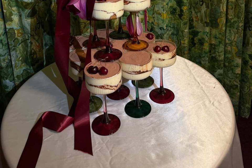 Tiramisu tower